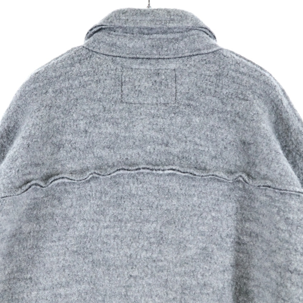 Vivienne Westwood(ヴィヴィアンウエストウッド) メルトンウールシャツジャケット グレー VW-J2-77983