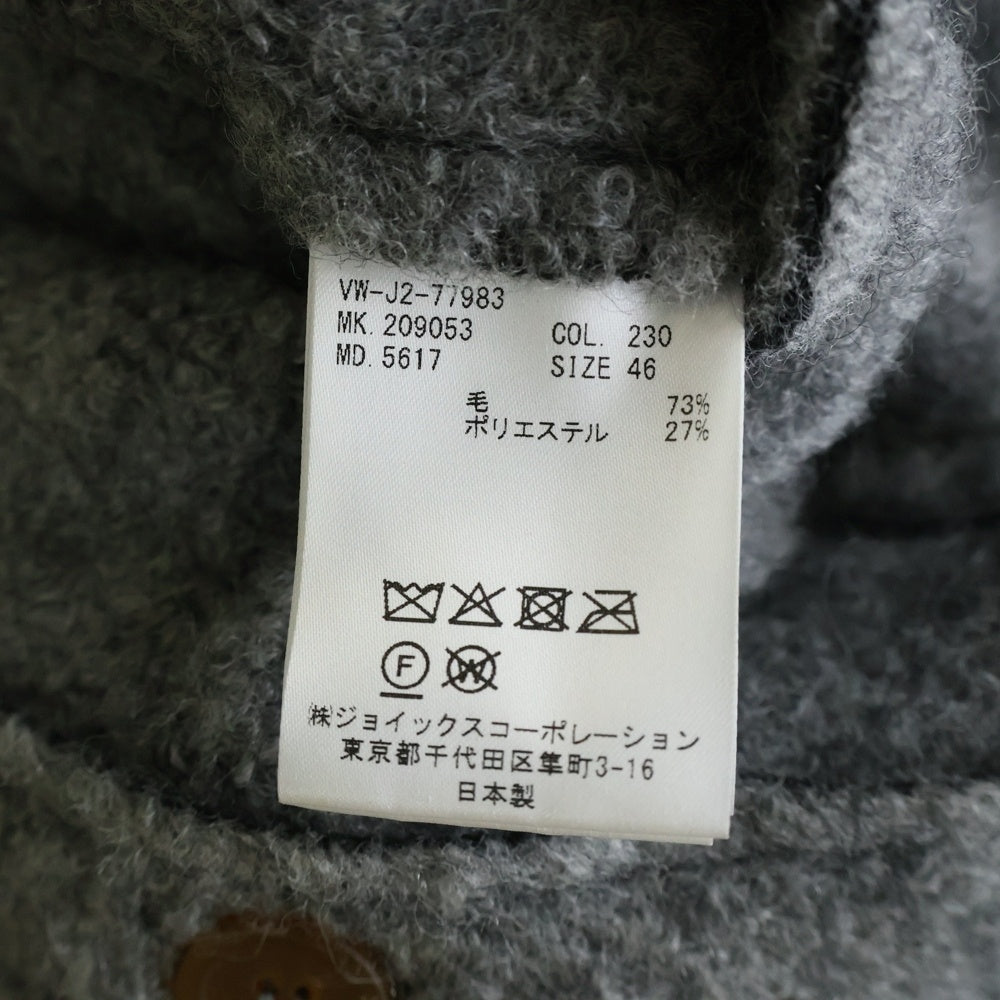 Vivienne Westwood(ヴィヴィアンウエストウッド) メルトンウールシャツジャケット グレー VW-J2-77983