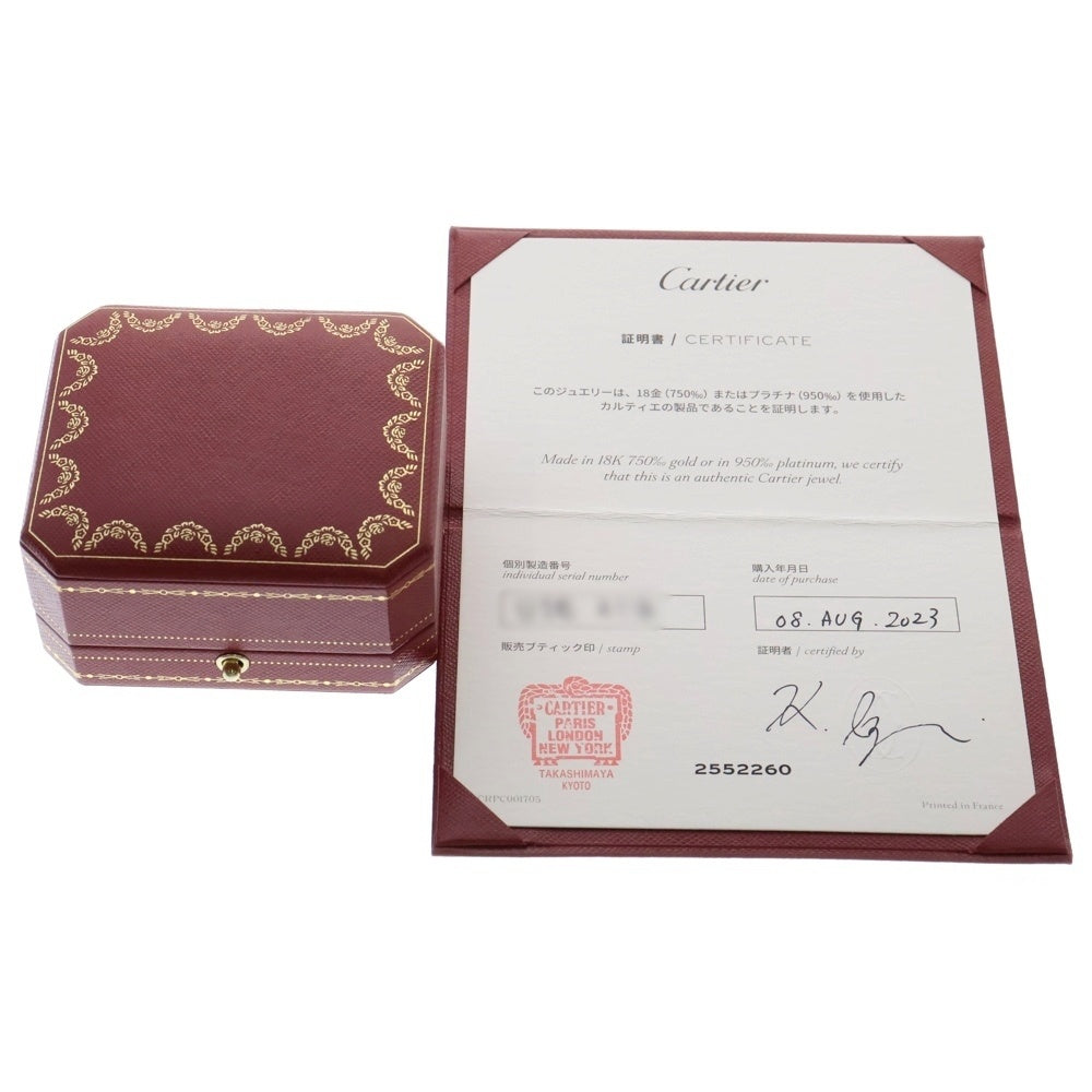 Cartier(カルティエ) トリニティピアス Au750 ゴールド