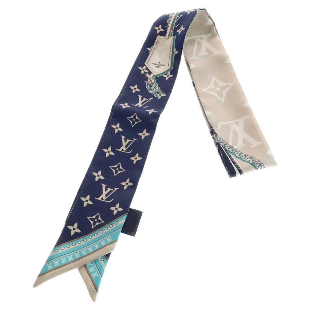 LOUIS VUITTON(ルイヴィトン) バンドーBB アルティメット シルクスカーフ ブルーマリーヌ ブルー M77778