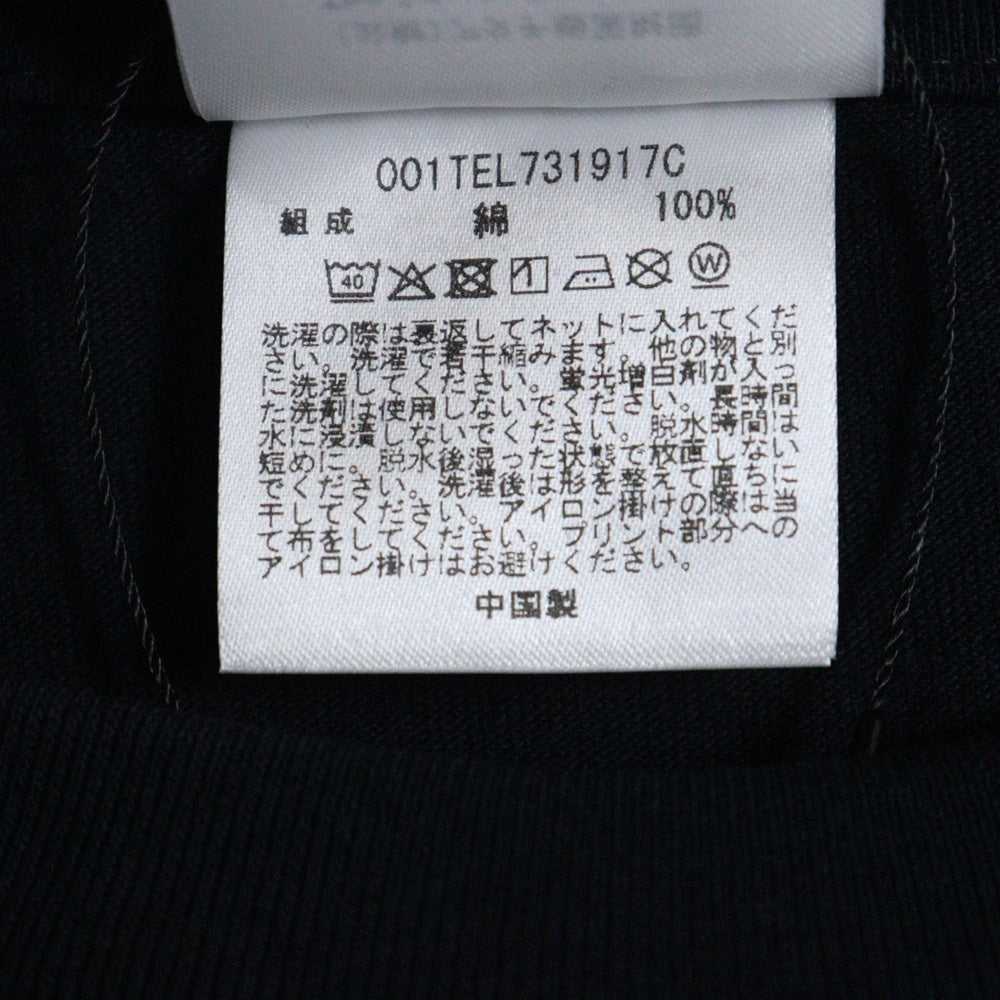 A BATHING APE(アベイシングエイプ) UKIYO-E APE HEAD TEE #2 浮世絵 クルーネック半袖Tシャツカットソー ネイビー 001TEL731917C