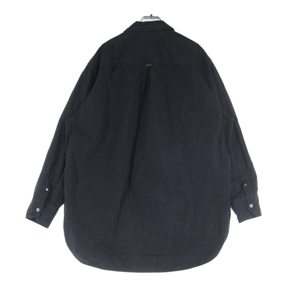 LOUIS VUITTON(ルイヴィトン) 19AW Virgil Abloh ヴァージルアブロー オーバーサイズDNA長袖シャツ ブラック