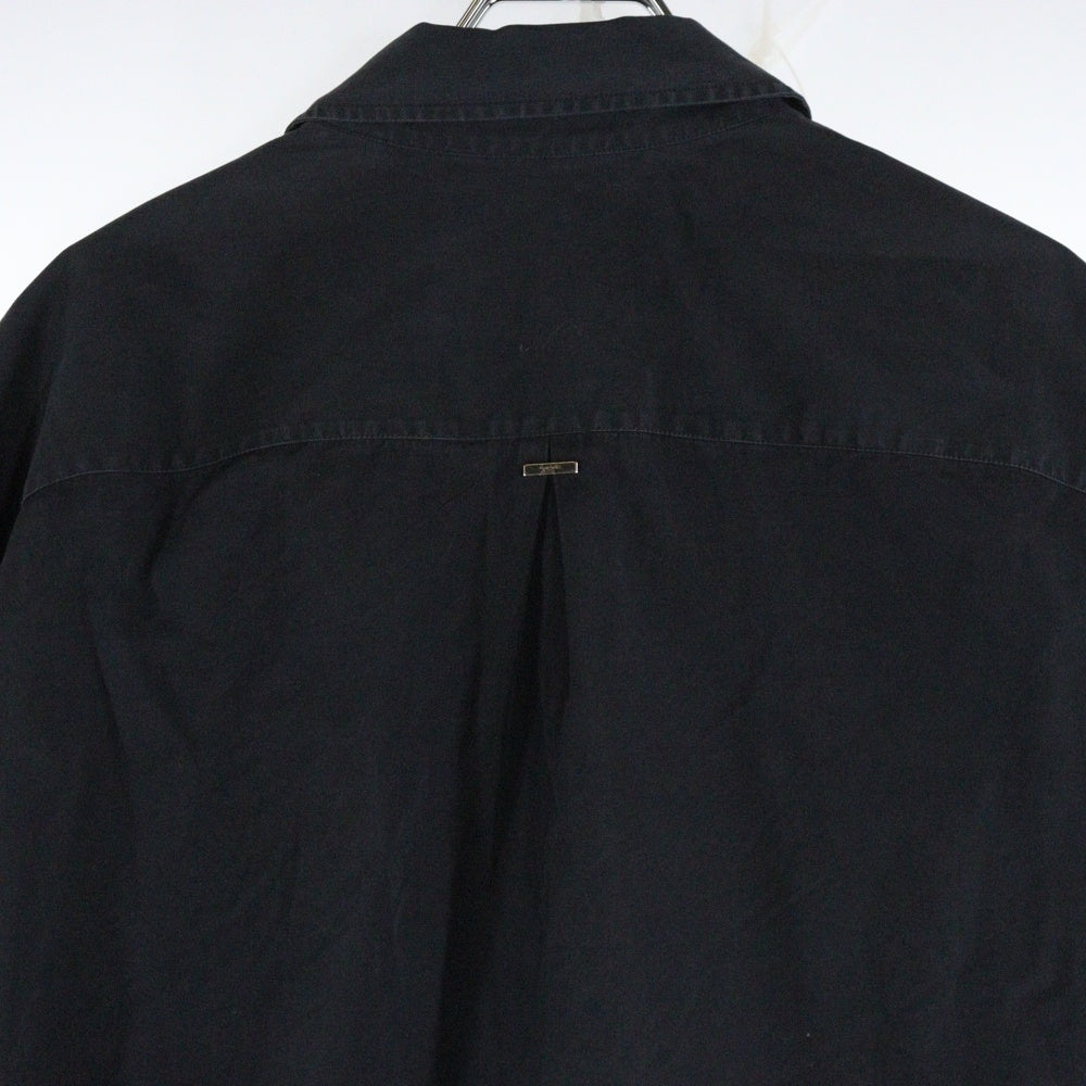 LOUIS VUITTON(ルイヴィトン) 19AW Virgil Abloh ヴァージルアブロー オーバーサイズDNA長袖シャツ ブラック
