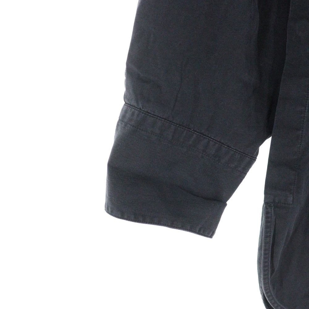 LOUIS VUITTON(ルイヴィトン) 19AW Virgil Abloh ヴァージルアブロー オーバーサイズDNA長袖シャツ ブラック
