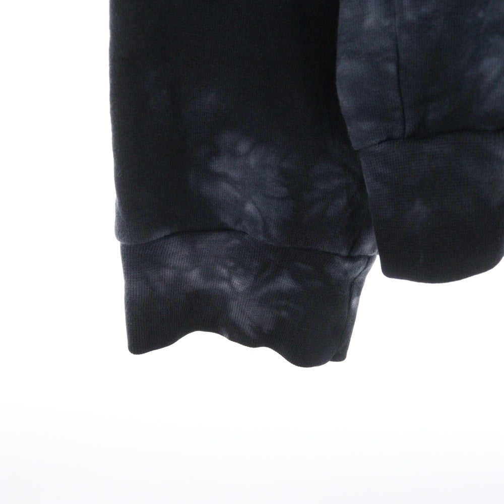 CHROME HEARTS(クロムハーツ) Horseshoe Hoodie Black Tie Dye タイダイ柄 ホースシュー プルオーバーパーカー グレー