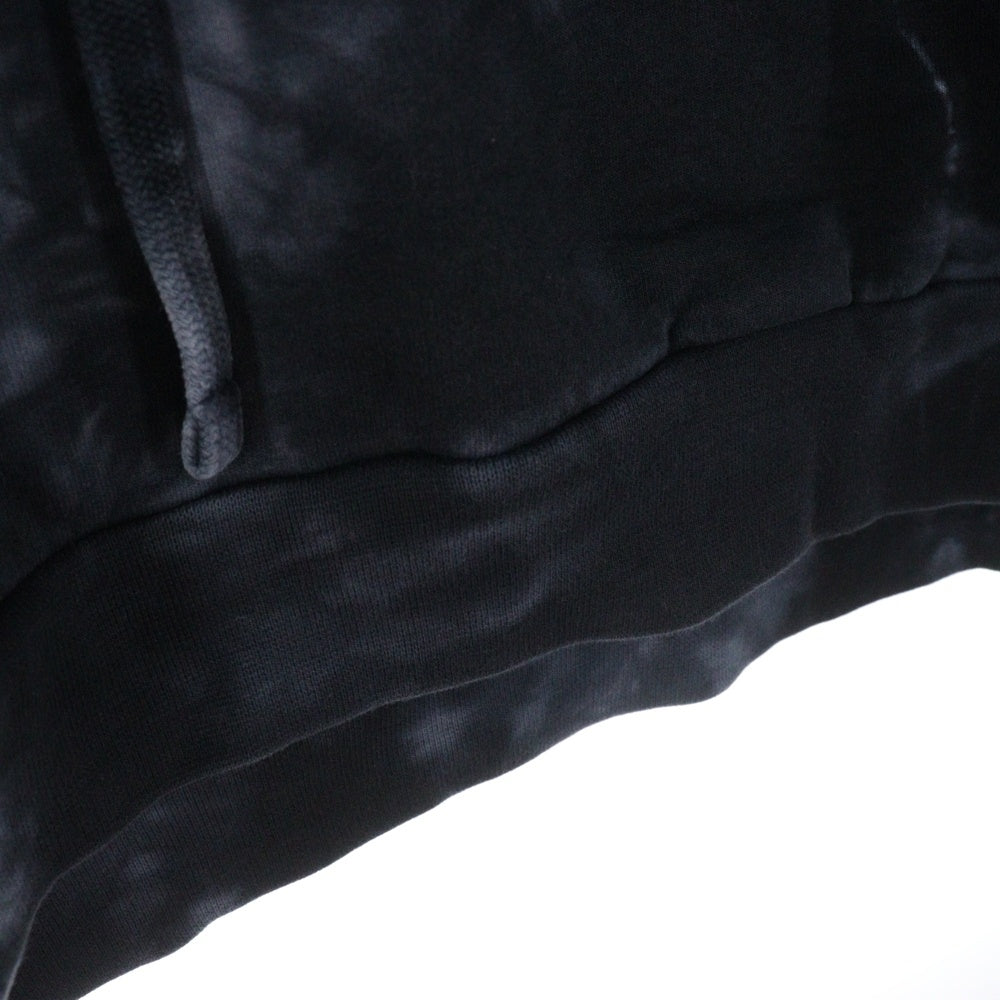 CHROME HEARTS(クロムハーツ) Horseshoe Hoodie Black Tie Dye タイダイ柄 ホースシュー プルオーバーパーカー グレー