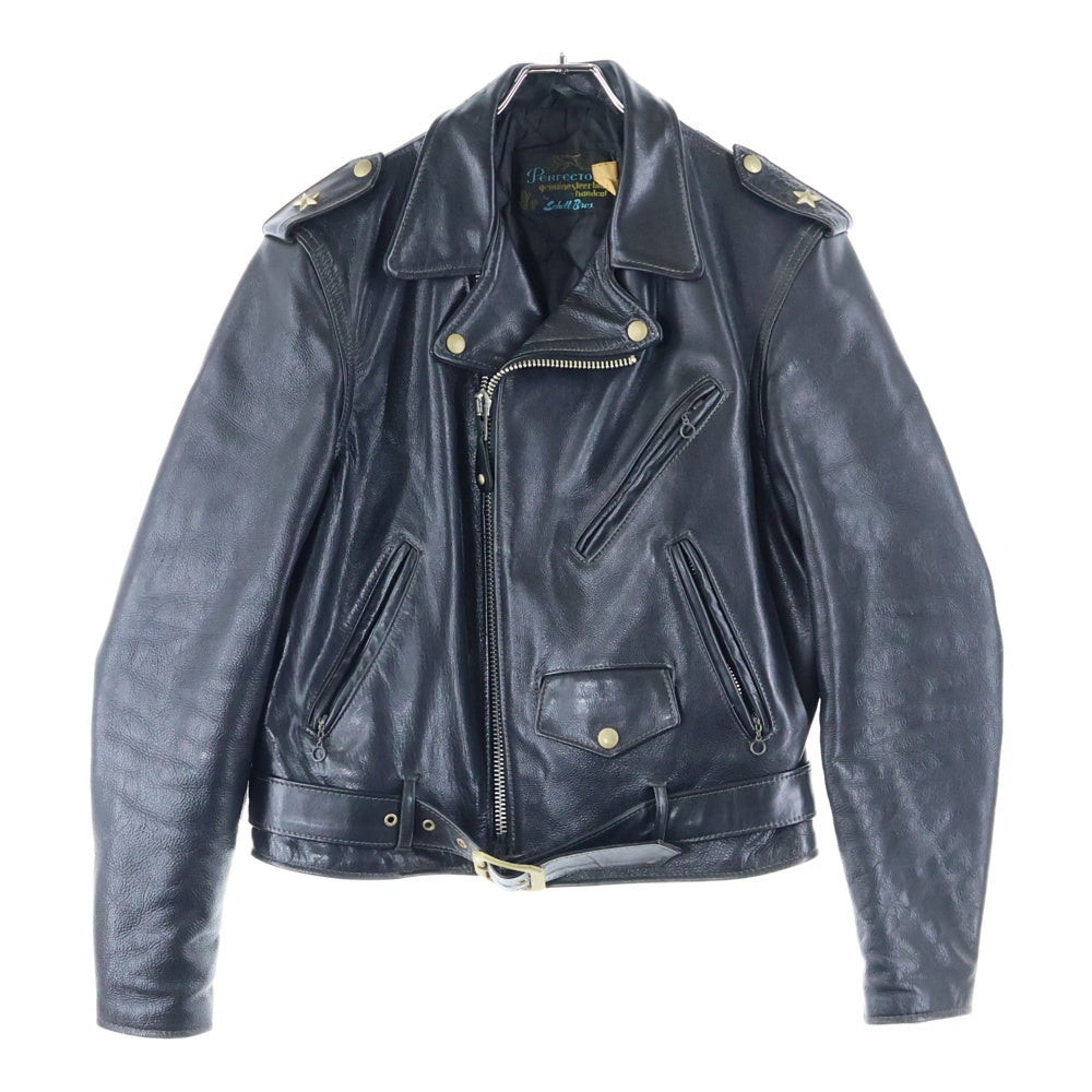 SCHOTT(ショット) NYLON別注 ワンスターダブルライダース ジャケット ブラック 613XN