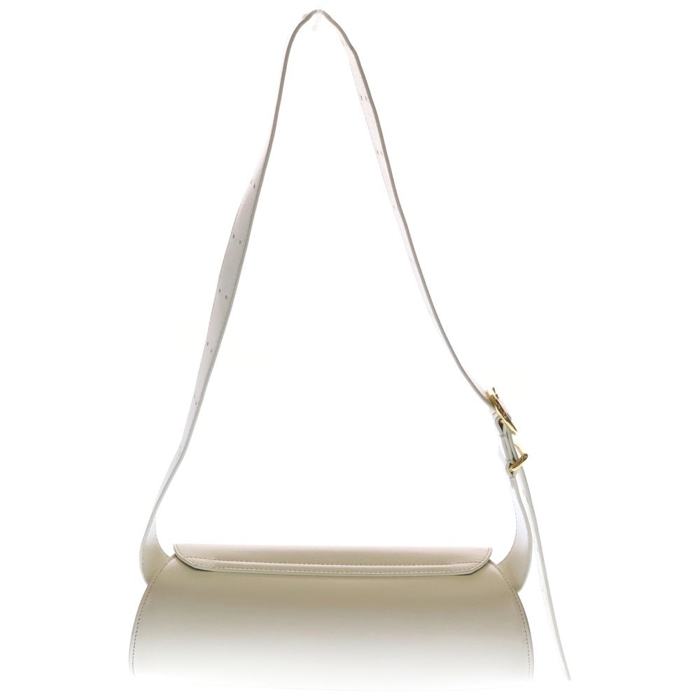 JIL SANDER(ジルサンダー) Cannolo SMALL カンノーロ レザースモールショルダーバッグ レディース アイボリー J07WD0023P4840106