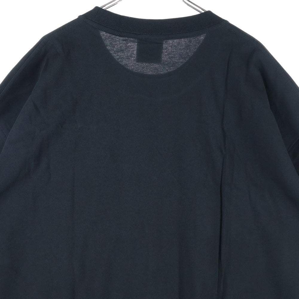 A BATHING APE(アベイシングエイプ) MAP CAMO BY BATHING APE RELAXED FIT TEE マップカモ リラックスフィット クルーネック半袖Tシャツカットソー ブラック 001TEL301342M