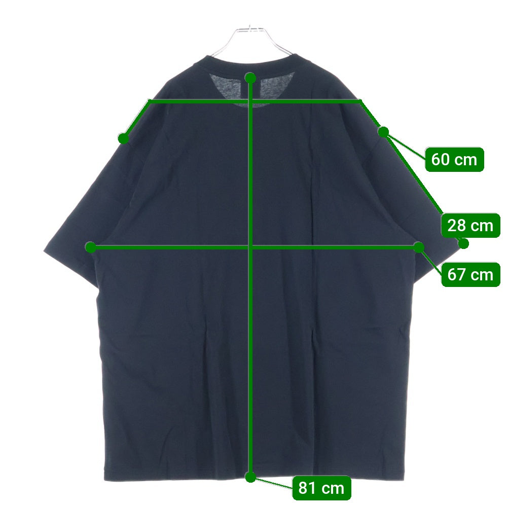 A BATHING APE(アベイシングエイプ) MAP CAMO BY BATHING APE RELAXED FIT TEE マップカモ リラックスフィット クルーネック半袖Tシャツカットソー ブラック 001TEL301342M