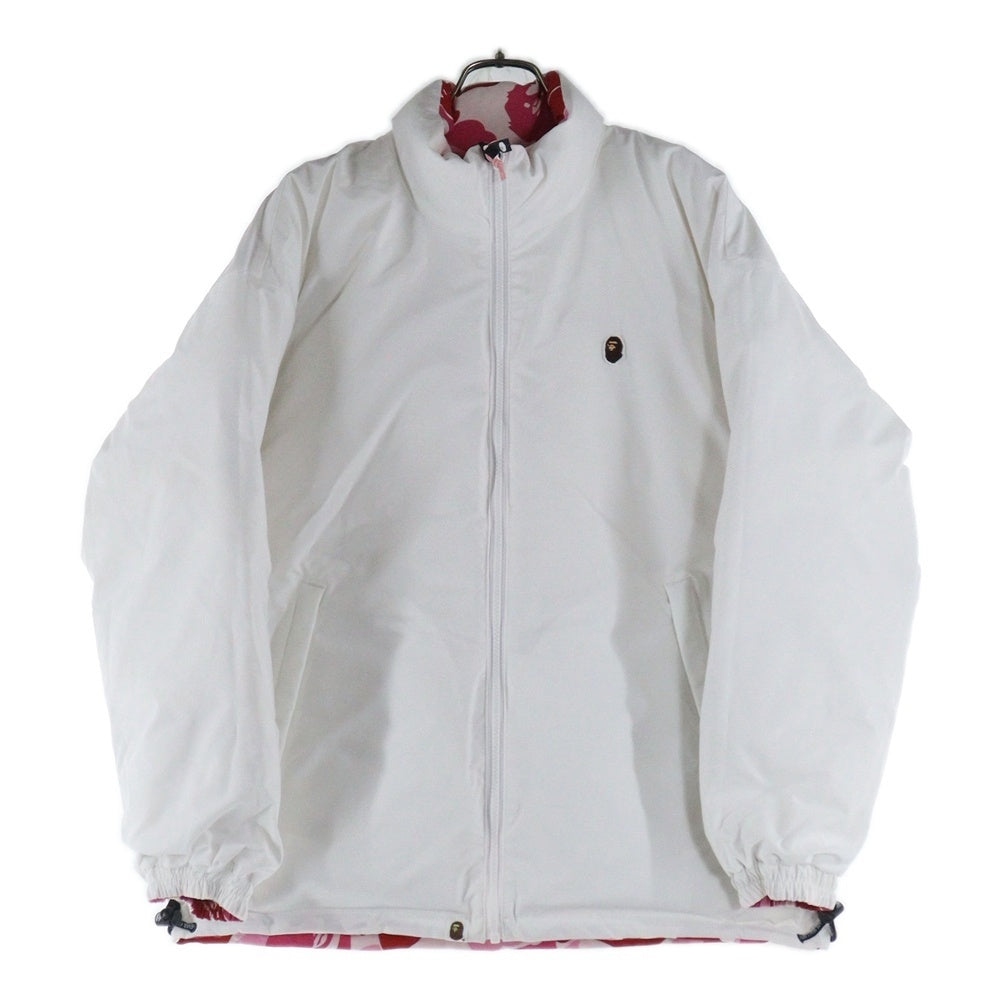 A BATHING APE(アベイシングエイプ) ABC CAMO REVERSIBLE DOWN JACKET ABC カモ リバーシブルダウンジャケット ピンク 001DNJ802004L
