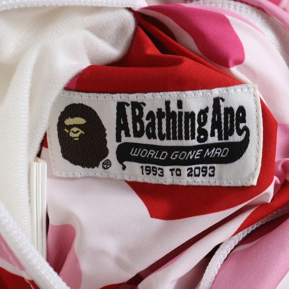A BATHING APE(アベイシングエイプ) ABC CAMO REVERSIBLE DOWN JACKET ABC カモ リバーシブルダウンジャケット ピンク 001DNJ802004L