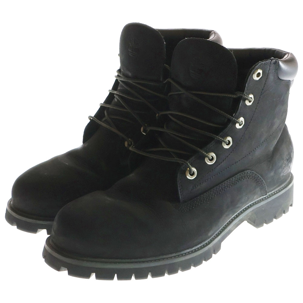 Timberland(ティンバーランド) アルバーン 6インチ レースアップウォータプルーフレザーブーツ ブラック TB16939R001