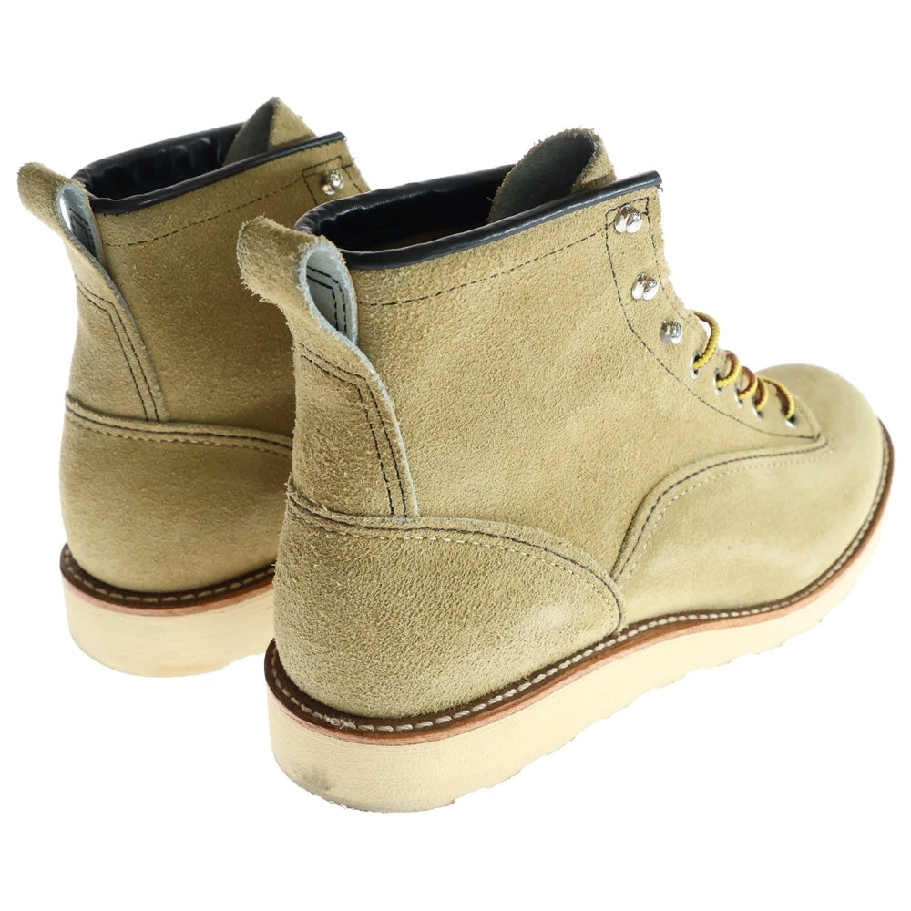 RED WING(レッド ウイング) 6inch LINEMAN 6インチ ラインマン スウェードレースアップシューズ ベージュ 2925