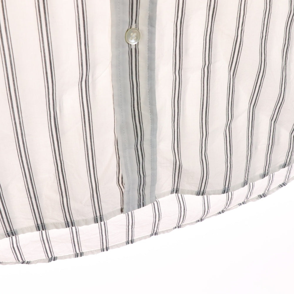 STUSSY(ステューシー) 24SS BOXY SS SHIRT STRIPE ストライプ柄 半袖シャツ ホワイト 1110290