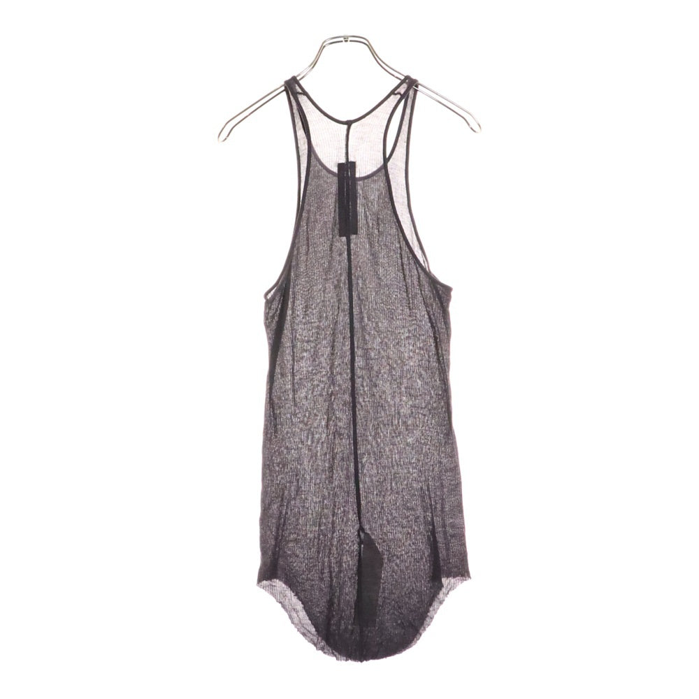 Rick Owens(リックオウエンス) 21SS PLUM プラム ダメージ加工タンクトップ パープル RP21S3101-RC