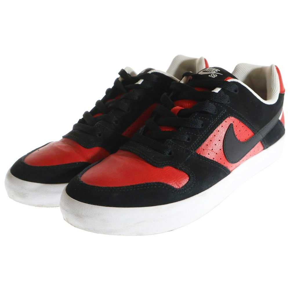 NIKE(ナイキ) SB Delta Force Vulc Bred デルタフォース バルカ ブレット ローカットスニーカー レッド/ブラック US8.5/26.5cm 942237-006