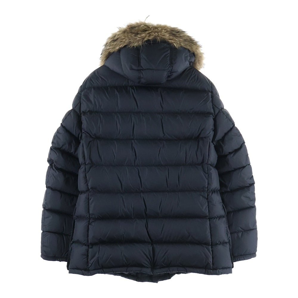 MONCLER(モンクレール) CLUNY GIBBOTTO ファーフード付き ダウンジャケット ブラック I20911B52502