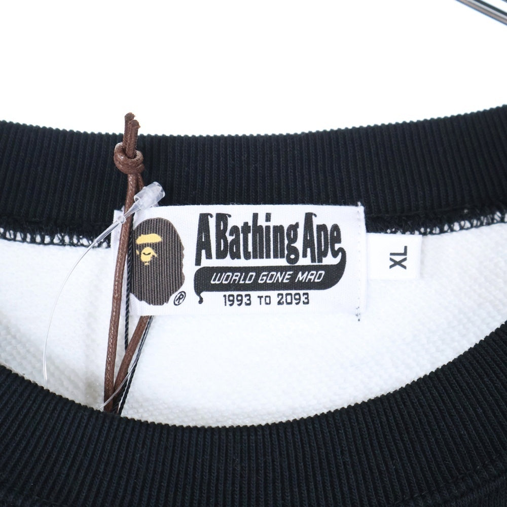 A BATHING APE(アベイシングエイプ) UKIYO-E CREWNECK #2 浮世絵 両面プリント クルーネック長袖 スウェットトレーナー ブラック 1L73-113-904
