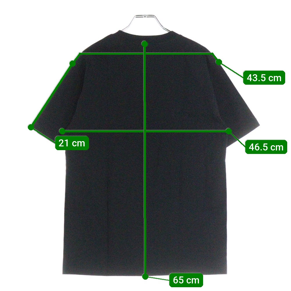 A BATHING APE(アベイシングエイプ) ABC CAMO STA COLLEGE TEE ABC カモ スター カレッジ クルーネック半袖Tシャツカットソー ブラック/グリーン 1L80-110-009