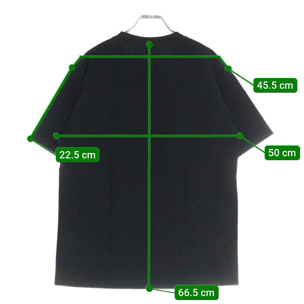 A BATHING APE(アベイシングエイプ) ABC CAMO STA COLLEGE TEE ABC カモ スター カレッジ クルーネック半袖Tシャツカットソー ブラック/グリーン 1L80-110-009