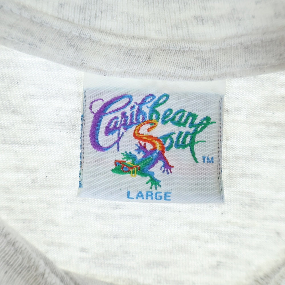 VINTAGE(ヴィンテージ) 90s MARGARITAVILLE 両面プリントクルーネック半袖Tシャツカットソー グレー