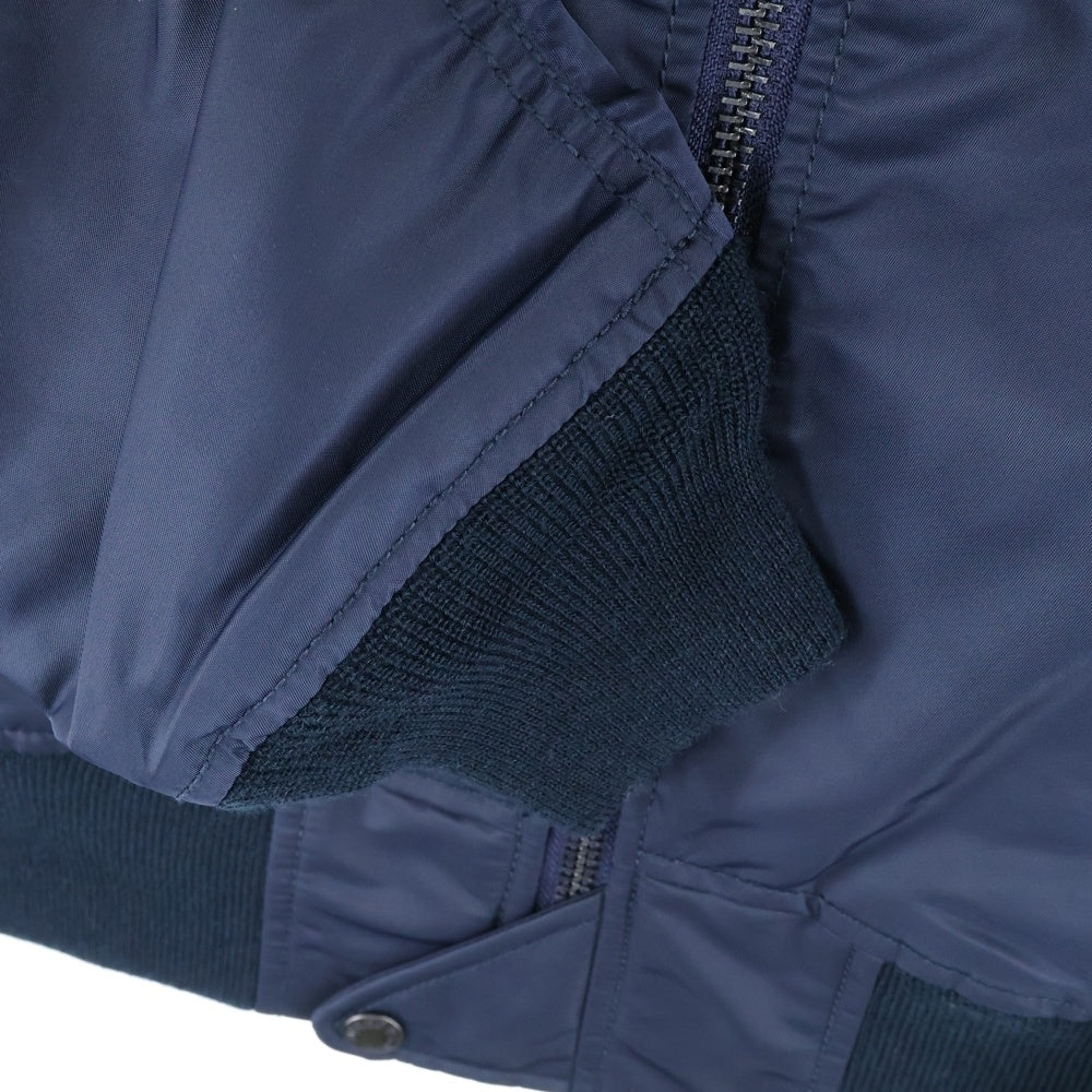 AVIREX(アヴィレックス) WEB&DEPOT限定 L-2 5th AIR FORCE バック刺繍 フライトジャケット ネイビー 783-7152021