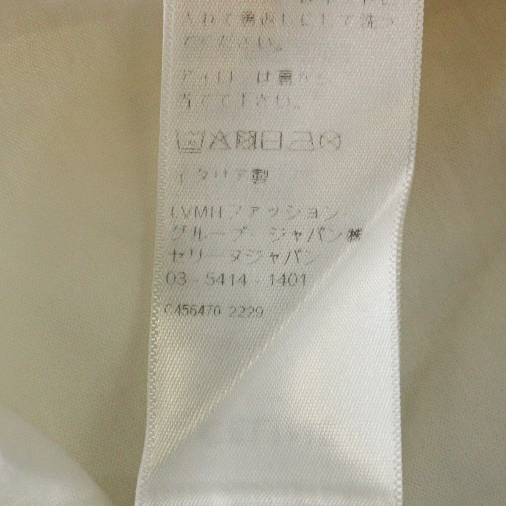 CELINE(セリーヌ) ブランドロゴ コットンジャージー ルーズ クルーネック半袖Tシャツカットソー ホワイト 2X681671Q