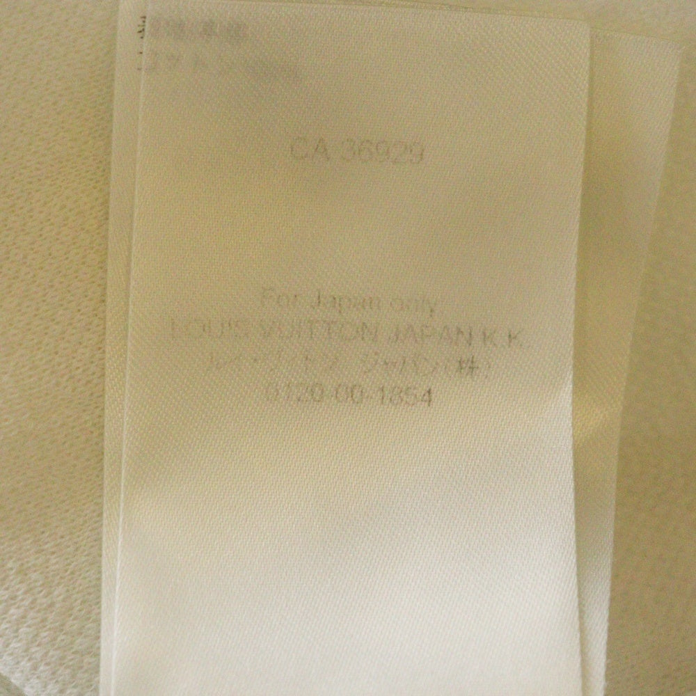 LOUIS VUITTON(ルイヴィトン) 24SS フロント3Dポケット モノグラム クルーネック半袖Tシャツカットソー ホワイト RM241Q TCL HIY49W