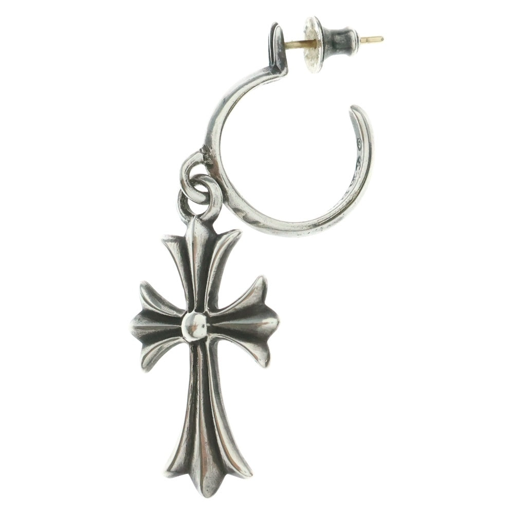 CHROME HEARTS(クロムハーツ) TINY CH CROSS タイニーCHクロス フープピアス シルバー BCA115