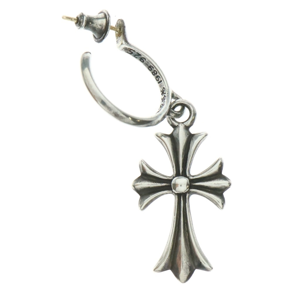 CHROME HEARTS(クロムハーツ) TINY CH CROSS タイニーCHクロス フープピアス シルバー BCA115