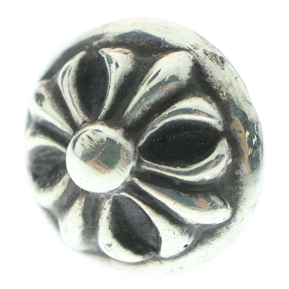CHROME HEARTS(クロムハーツ) STUD CRSBLL クロスボールスタッドピアス シルバー BCA110