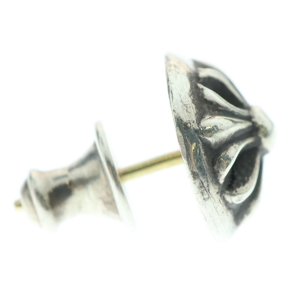 CHROME HEARTS(クロムハーツ) STUD CRSBLL クロスボールスタッドピアス シルバー BCA110