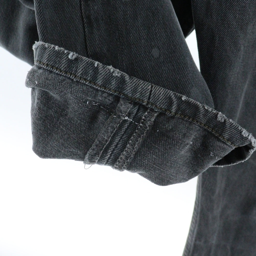 Levi's(リーバイス) VINTAGE 90s 505 後染め USA製 ストレートデニムパンツ ブラック