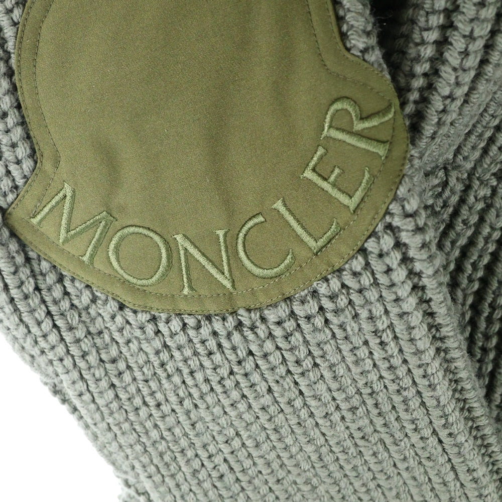 MONCLER GENIUS(モンクレール ジーニアス) 23AW ×PHARRELL WILLIAMS CICLISTA TRICOT ファレルウィリアムス ハーフジップ カーキ I209R9F00001