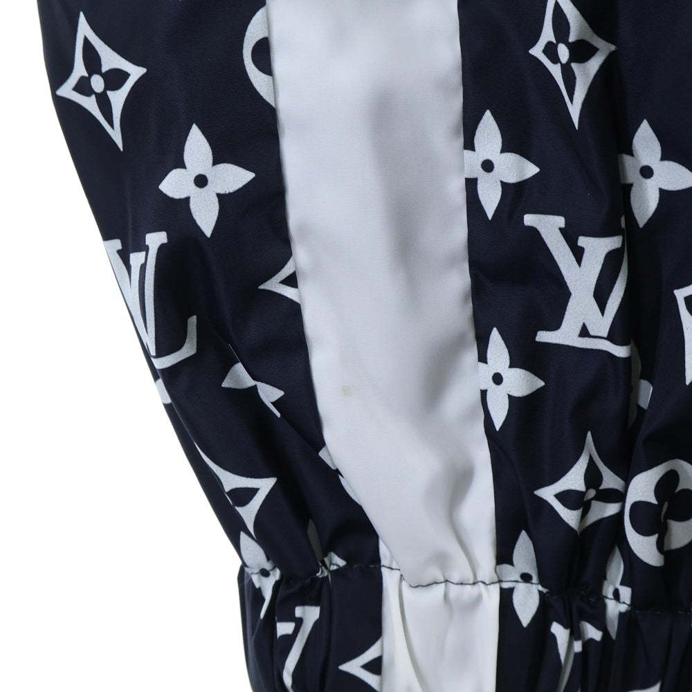 LOUIS VUITTON(ルイヴィトン) 24AW PRINTED MONOGRAM TRACK PANTS モノグラムナイロントラックパンツ ネイビー/ホワイト RM242M MJW HRP83W