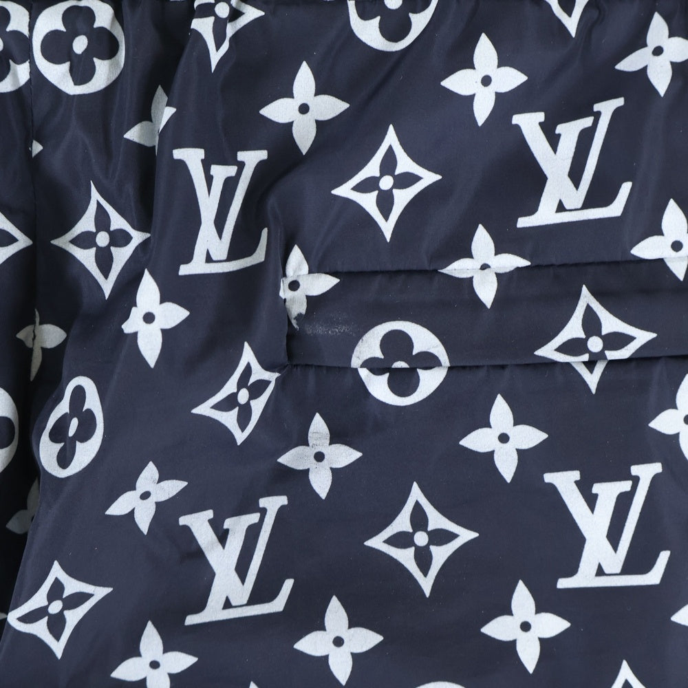 LOUIS VUITTON(ルイヴィトン) 24AW PRINTED MONOGRAM TRACK PANTS モノグラムナイロントラックパンツ ネイビー/ホワイト RM242M MJW HRP83W