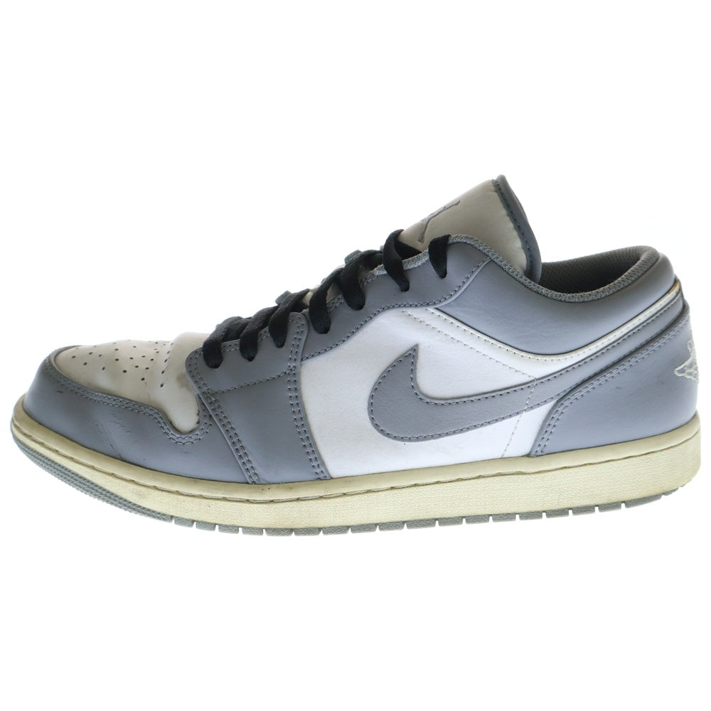 NIKE(ナイキ) Air Jordan 1 Low Vintage Grey エアジョーダン1 ローカットスニーカー グレー US11/29cm 553558-053