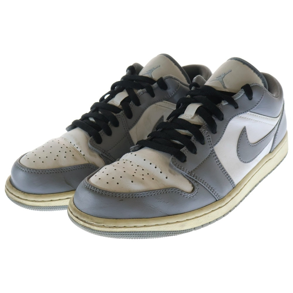 NIKE(ナイキ) Air Jordan 1 Low Vintage Grey エアジョーダン1 ローカットスニーカー グレー US11/29cm 553558-053