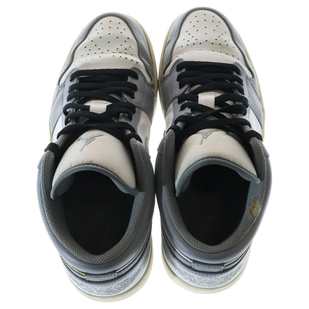 NIKE(ナイキ) Air Jordan 1 Low Vintage Grey エアジョーダン1 ローカットスニーカー グレー US11/29cm 553558-053