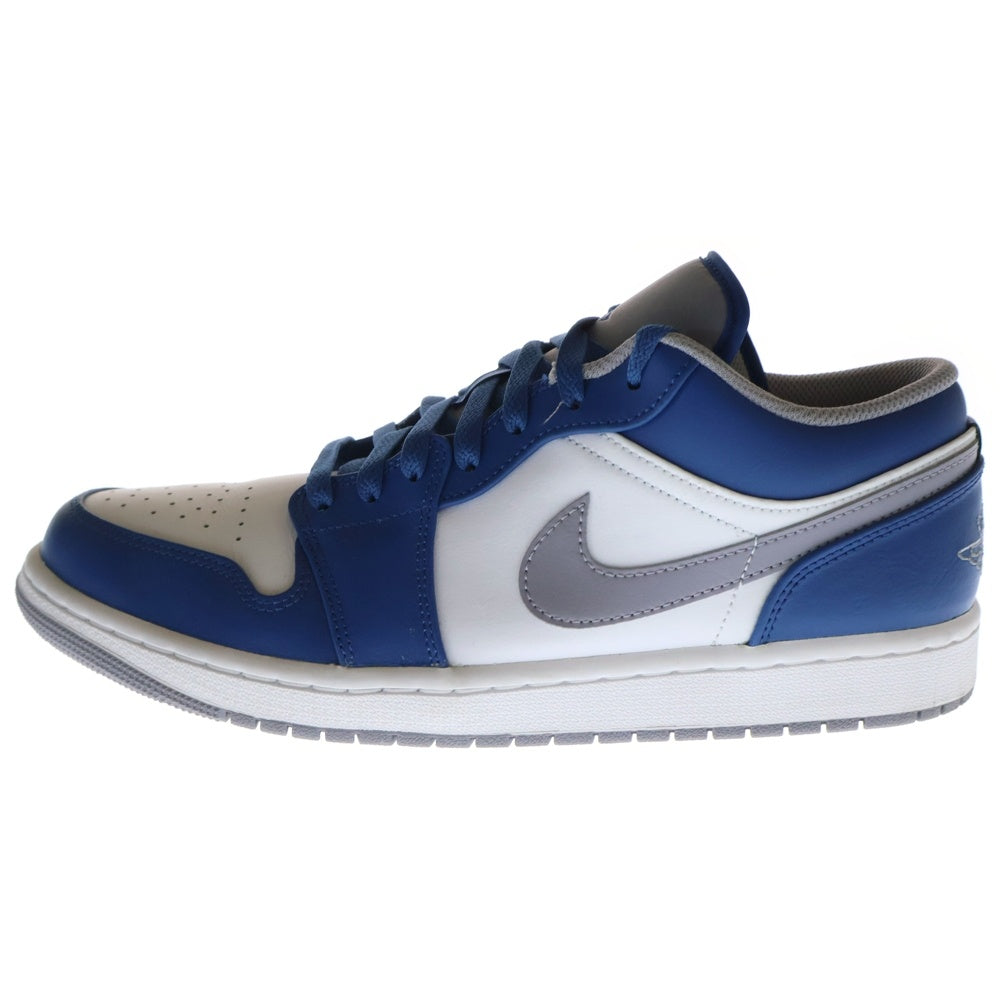 NIKE(ナイキ) Air Jordan 1 Low True Blue エアジョーダン1 ローカットスニーカー ブルー US11/29cm 553558-412