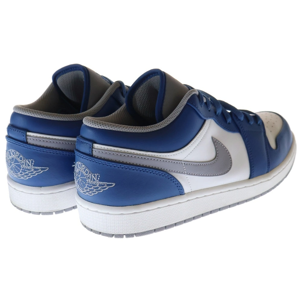 NIKE(ナイキ) Air Jordan 1 Low True Blue エアジョーダン1 ローカットスニーカー ブルー US11/29cm 553558-412