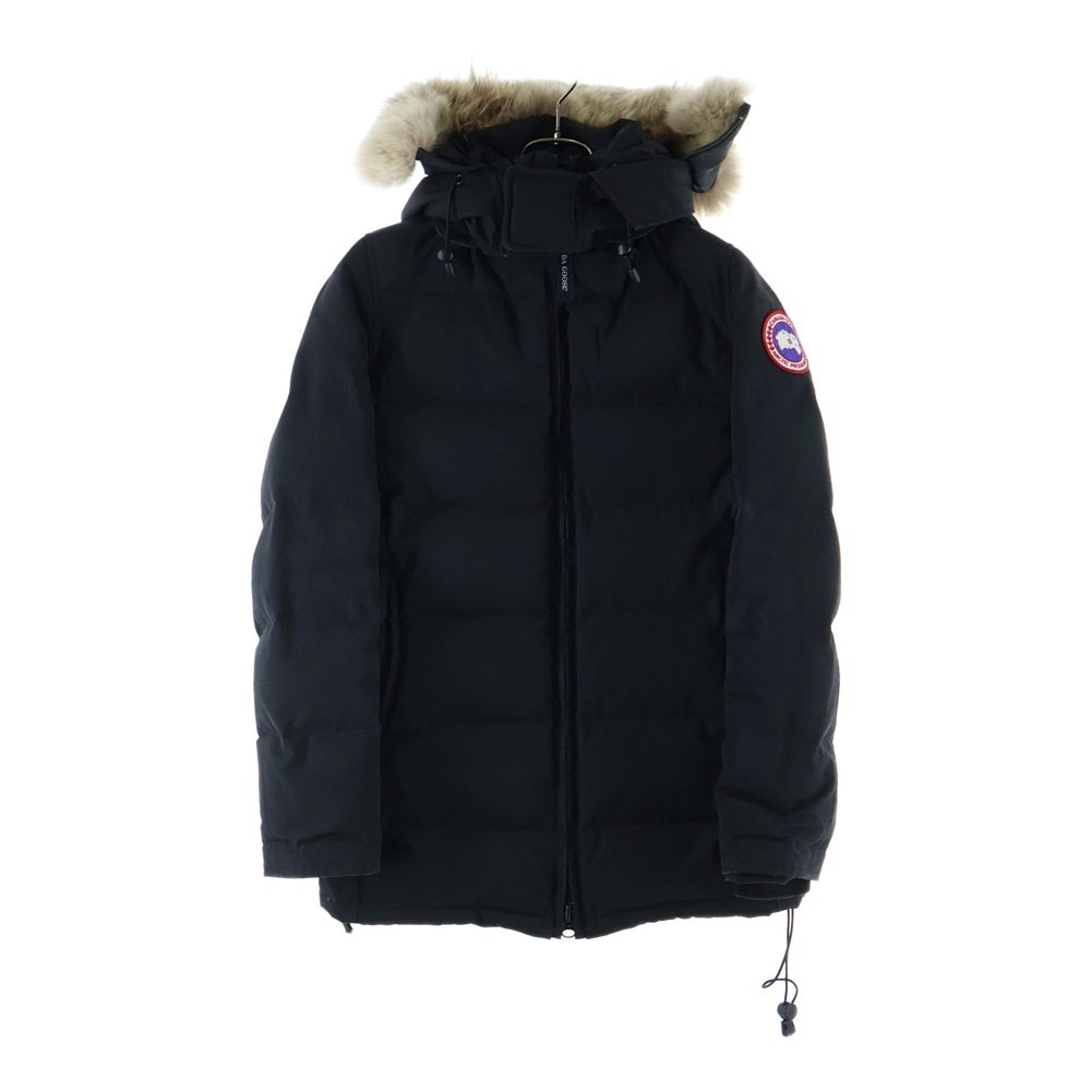 CANADA GOOSE(カナダグース) BELLEVILLE PARKA ベルビルパーカ ファー付きフーデッドダウンジャケット レディース ブラック 2301JL R