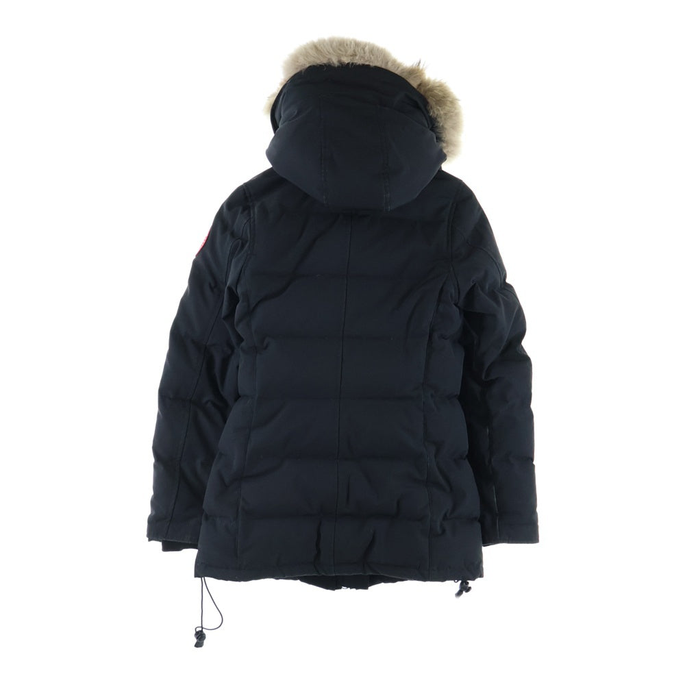 CANADA GOOSE(カナダグース) BELLEVILLE PARKA ベルビルパーカ ファー付きフーデッドダウンジャケット レディース ブラック 2301JL R