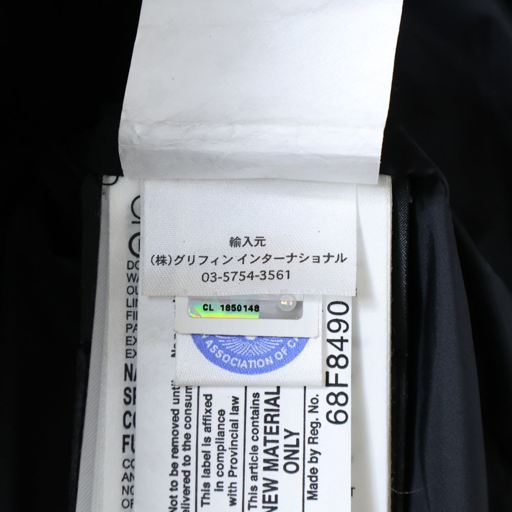 CANADA GOOSE(カナダグース) BELLEVILLE PARKA ベルビルパーカ ファー付きフーデッドダウンジャケット レディース ブラック 2301JL R