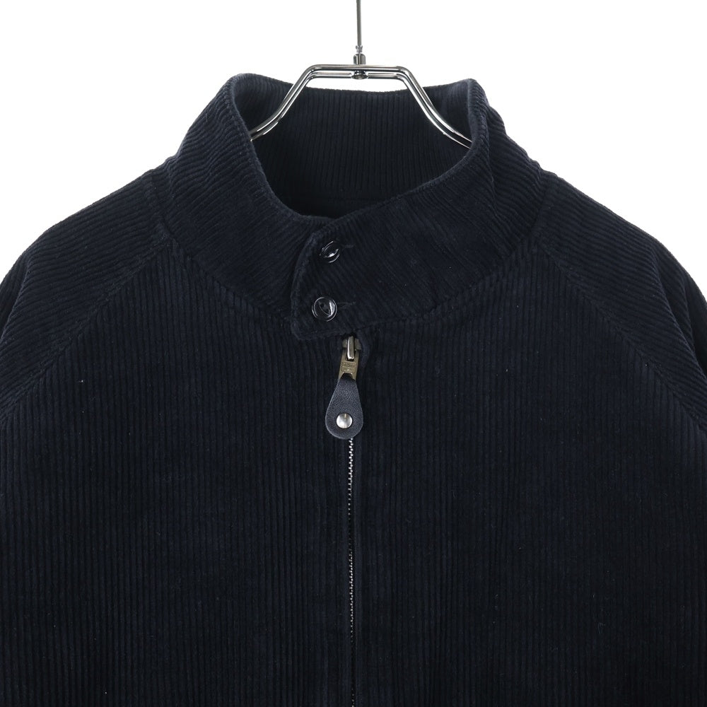 SCHOTT(ショット) CORDUROY SWINGTOP JKT コーデュロイ スウィングトップ ジップアップジャケット ブラック 782-3252020