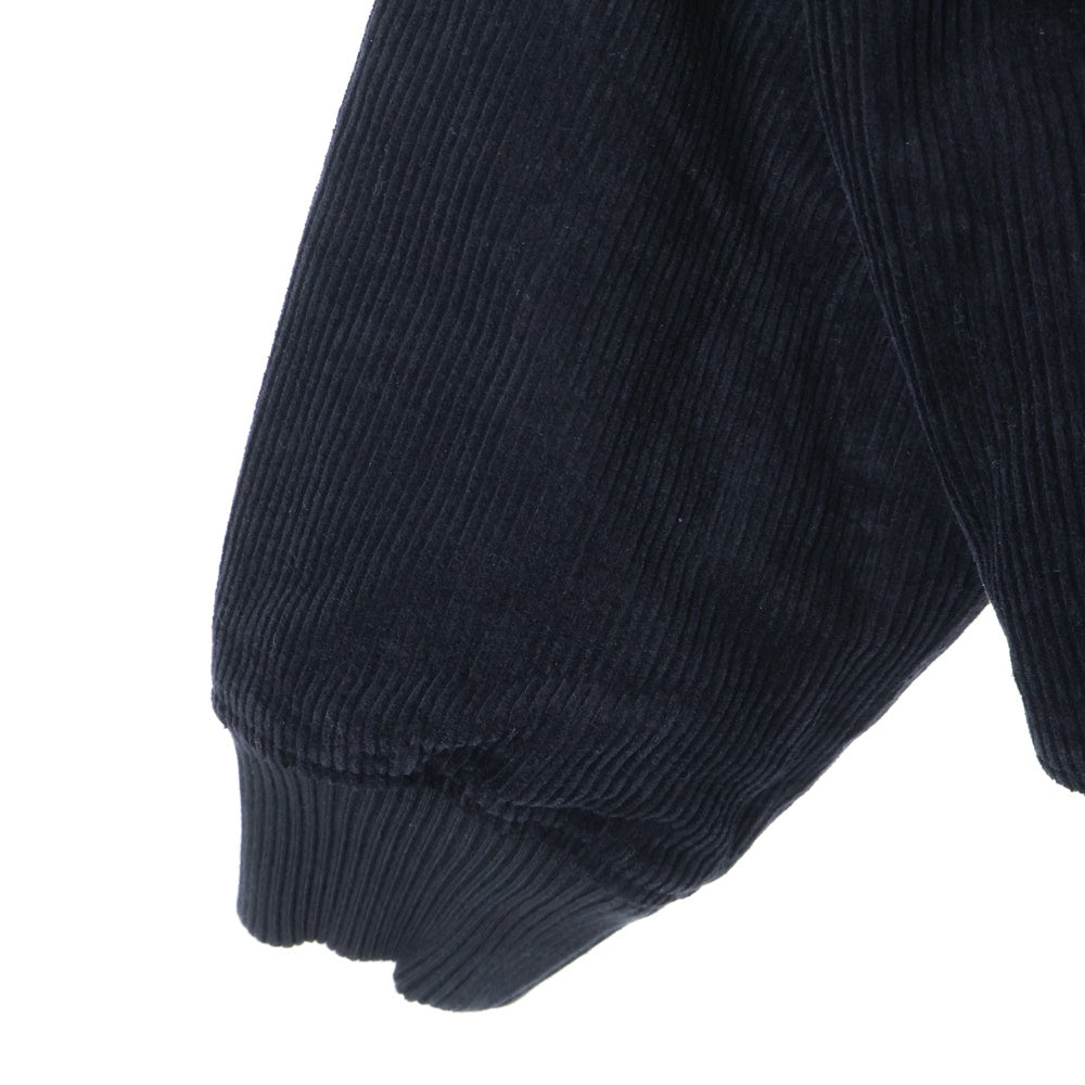 SCHOTT(ショット) CORDUROY SWINGTOP JKT コーデュロイ スウィングトップ ジップアップジャケット ブラック 782-3252020