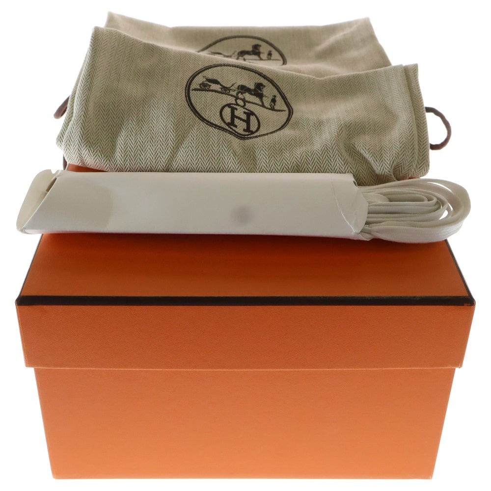 HERMES(エルメス) BOUNCING バウンシング カーフレザー ローカットスニーカー ブラック