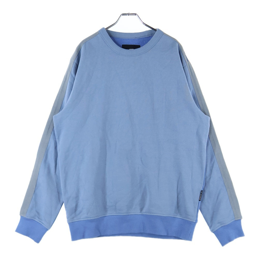 G-STAR RAW(ジースターロウ) Tape Color Block Sweater テープカラーブロックデザイン スウェットトレーナ ブルー D22726-C988-D837