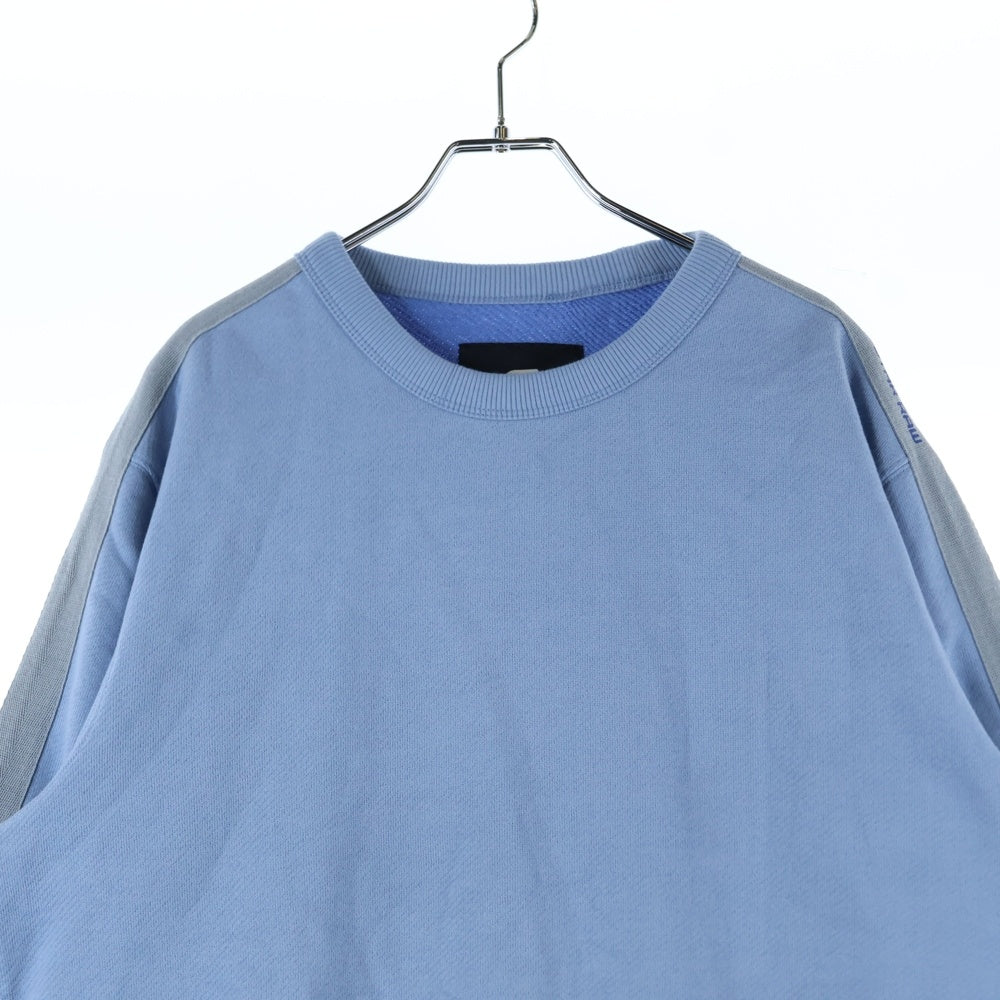G-STAR RAW(ジースターロウ) Tape Color Block Sweater テープカラーブロックデザイン スウェットトレーナ ブルー D22726-C988-D837
